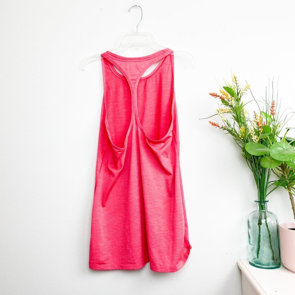 ⭐️ ATHLETA Raspberry Chi Tank Top Workout Athletic Small Racerback - Picture 6 of 6